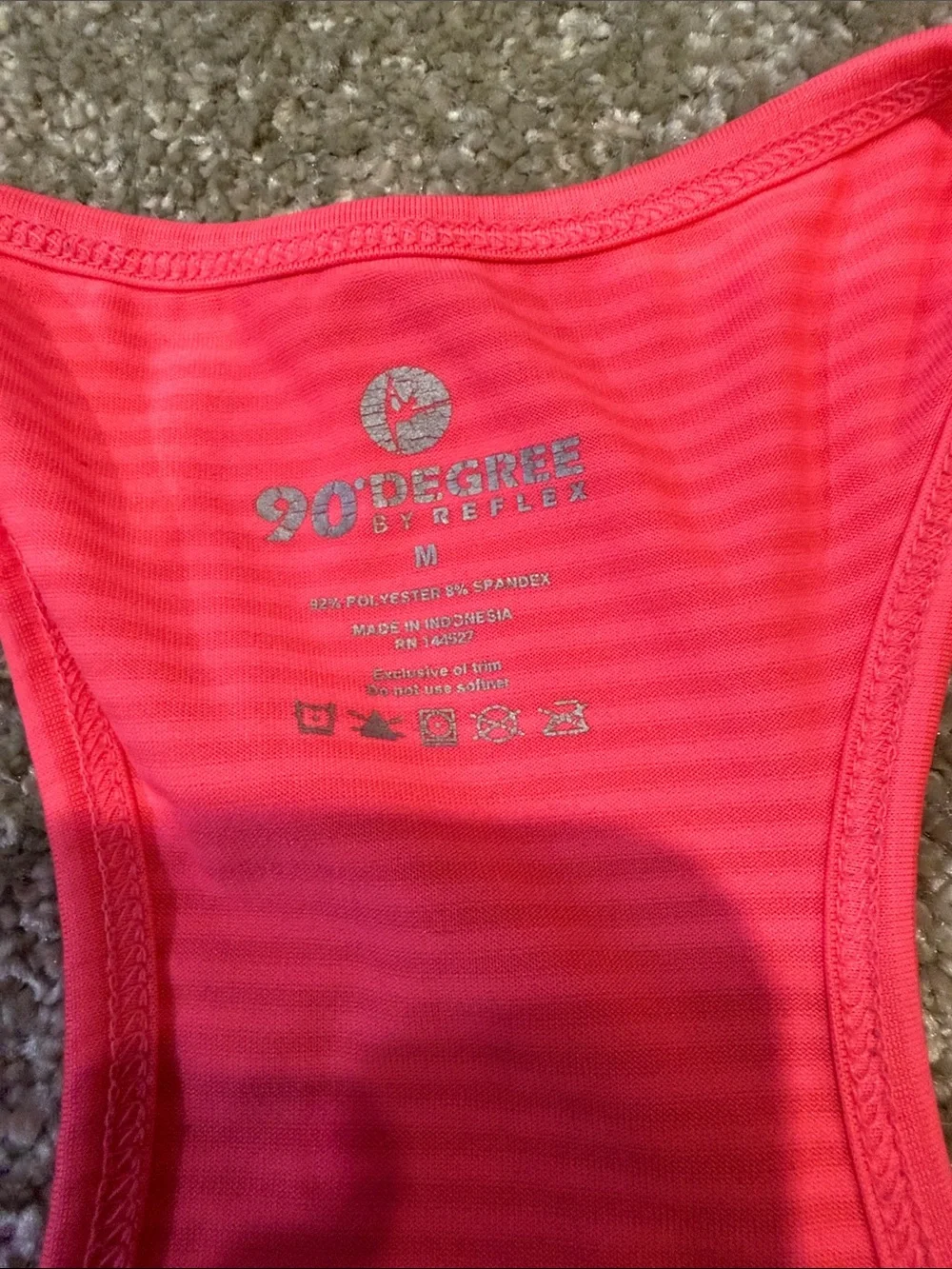 Lot of 4 Razorback Tanks (2 Gap, 1 Nike, & 1 90*) & 1 Pair of RBX Leggings